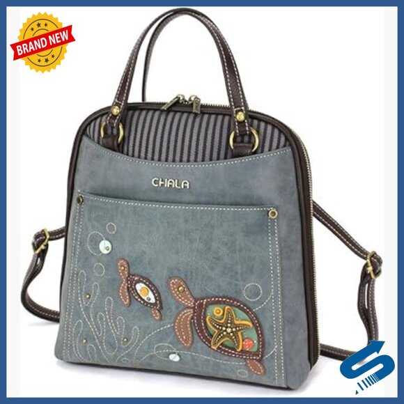 Convertible Backpack Purse Vegan Leather Adjustable Strap Casual main image 7